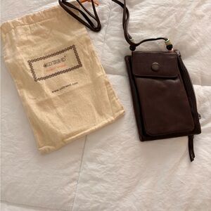 Old Trend Northwood Crossbody Wallet Brown New w/bag